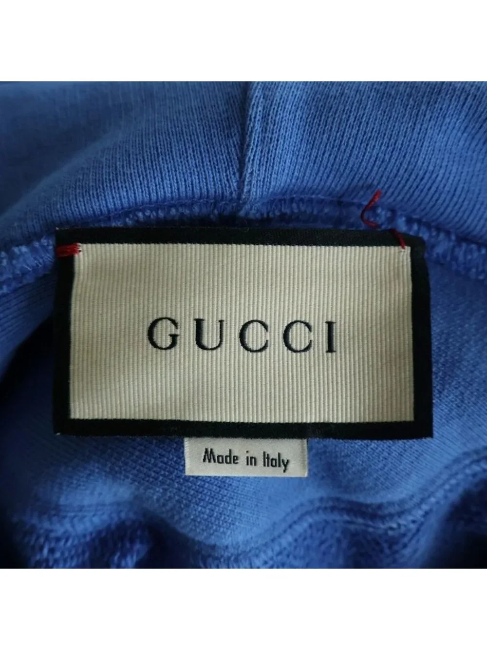 Gucci Print Embroidery Pullover Hoodie Xjb 27 Blue